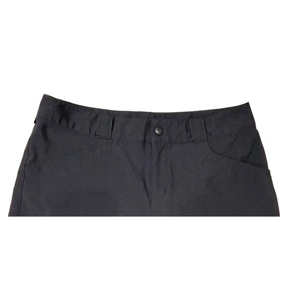 Eastern Mountain Sports Black Water Wind Resistant Nylon Spandex Shorts - Picture 2 of 7